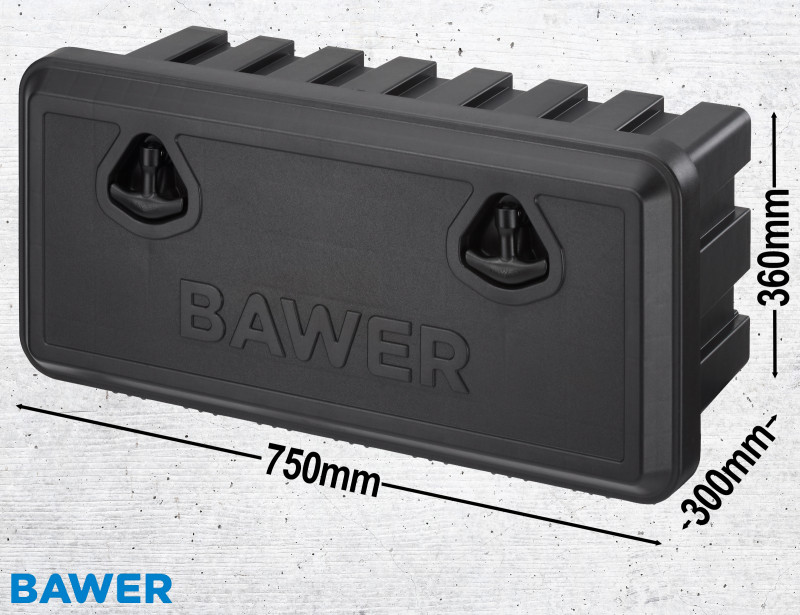 BAWER Evolution Line Staubox 750x360x300