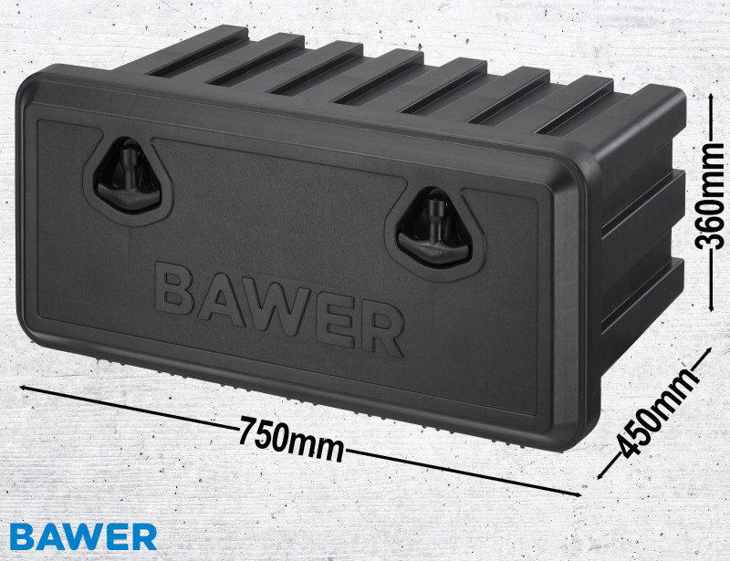 BAWER Evolution Line Staubox 750x360x450